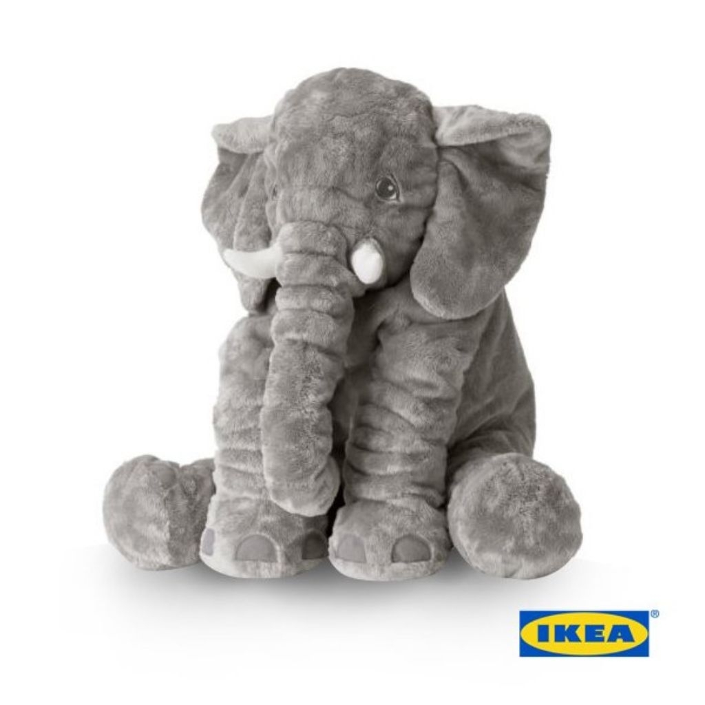 Boneka Gajah IKEA Original 60CM