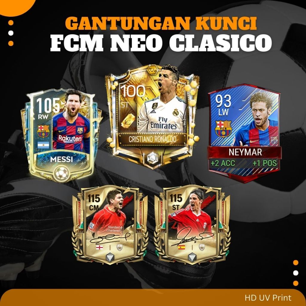 FC MOBILE GANTUNGAN KUNCI AKRILIK PREMIUM | KARTU FC MOBILE TEMA EVENT | FCM CARD FOOTBALL UPDATE