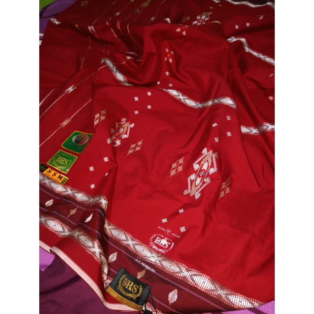 Sarung bhs ssm (songket star maroko) ful sutra