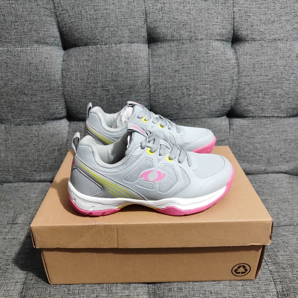 Sepatu Badminton/Bulutangkis Astec KOYA Women's - Light Grey [ASCFWW4WB4LG]