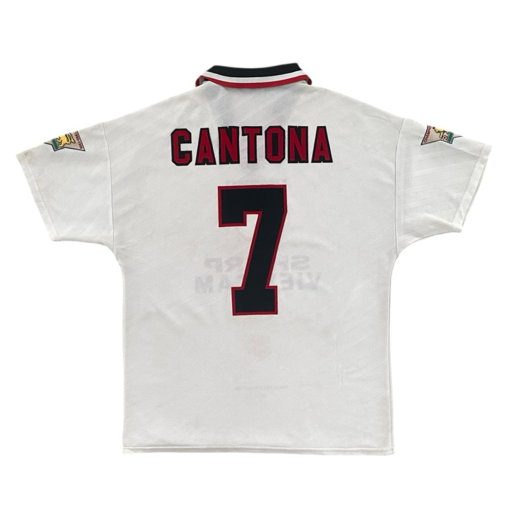 Manchester United 1996-1997 Away Original Vintage Football Shirt Soccer Jersey