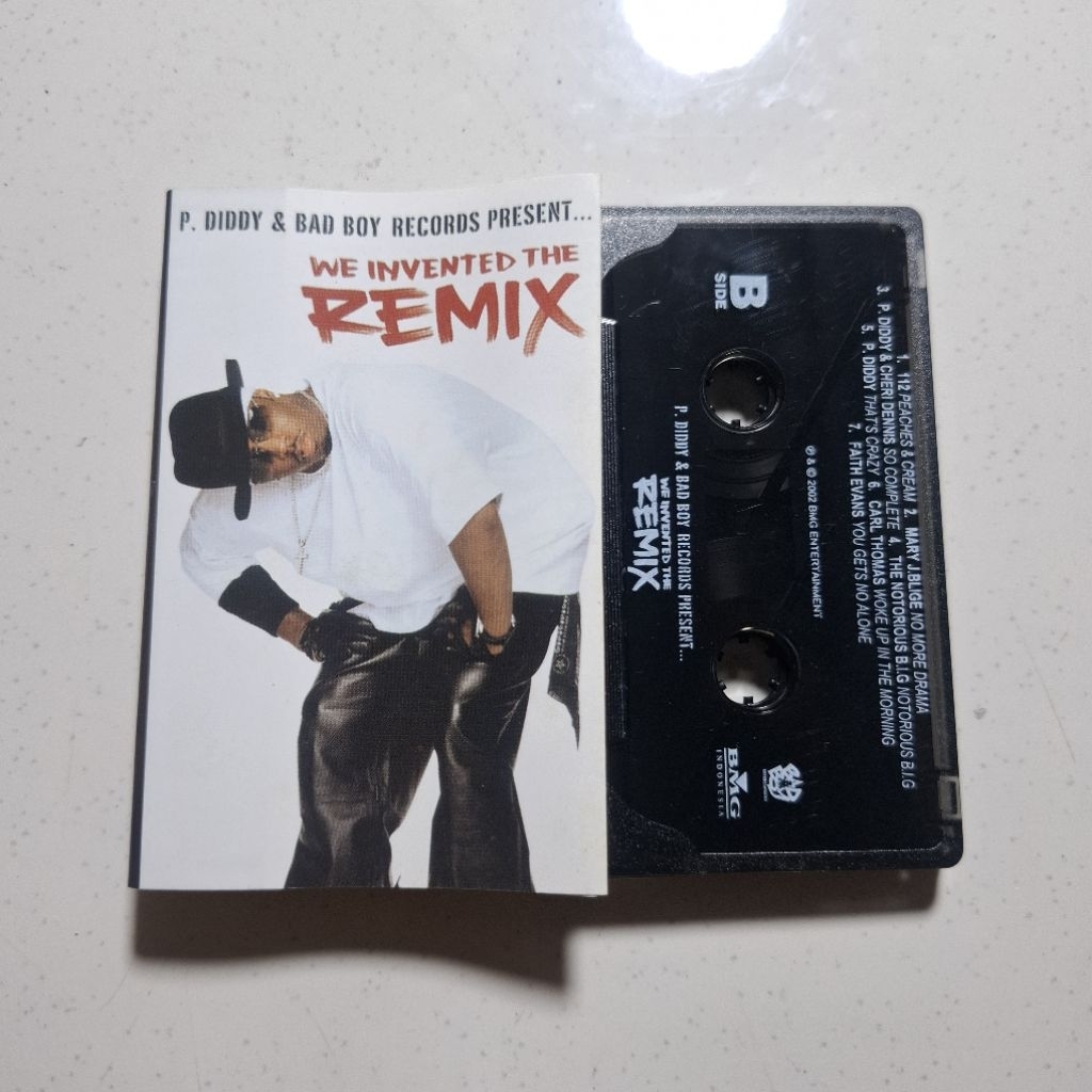 Kaset Pita P. Diddy & Bad Boy Records Present - We Invented The Remix Second