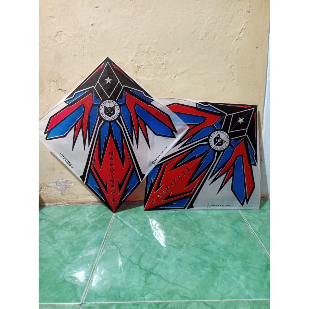 Layangan Sukhoi 3 warna (3pcs)