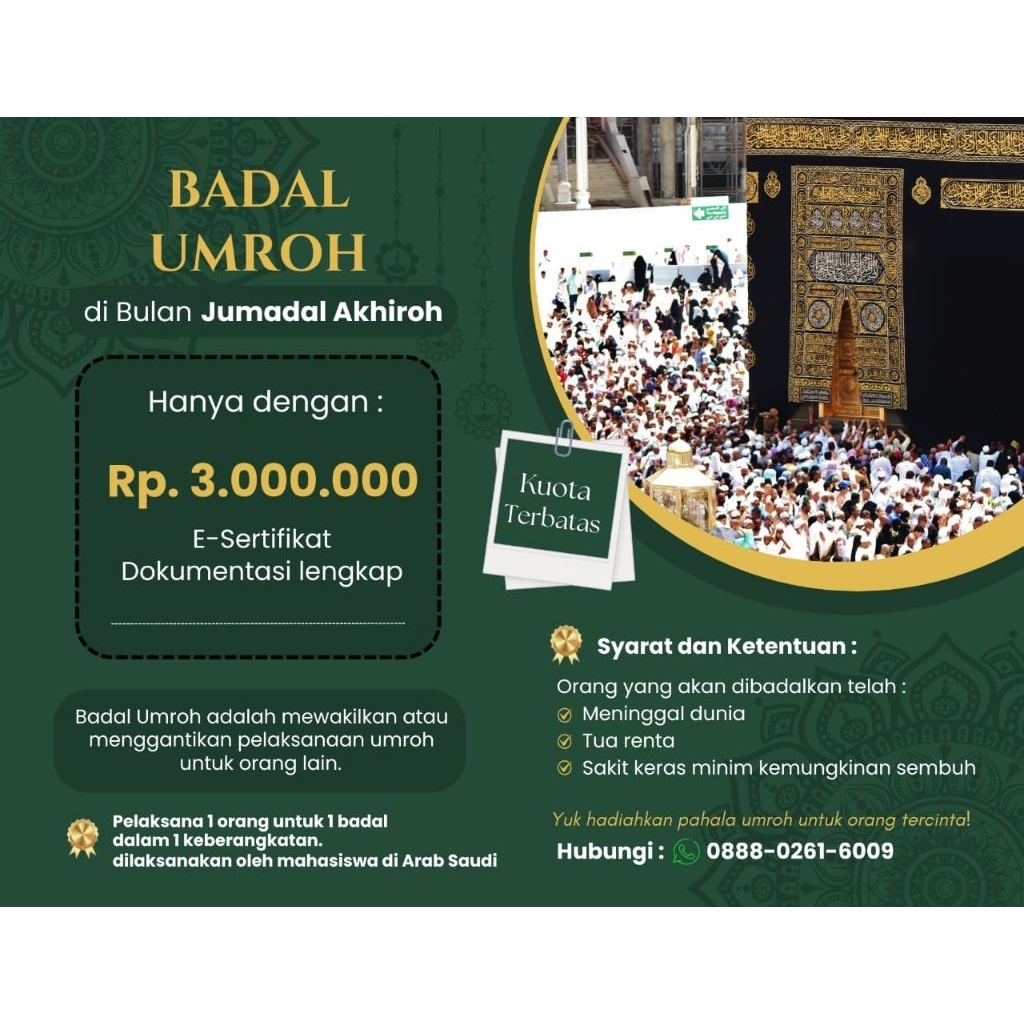 BADAL UMROH AL ITQON
