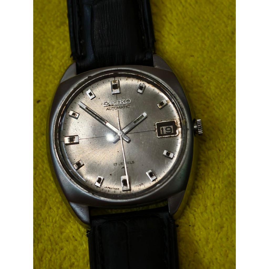 Jam Tangan Seiko 7625-7053 Seiko 5 Sportsmatic 7625 Mens Wristwatch Vintage Authentic