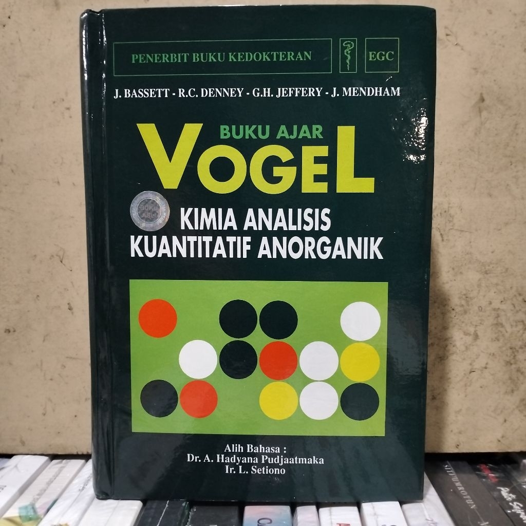 BUKU AJAR VOGEL KIMIA ANALISIS KUANTITATIF ANORGANIK