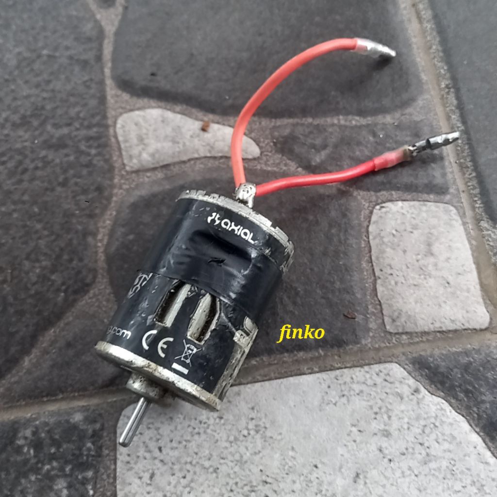 rc part, motor/dinamo brushed 540 axial