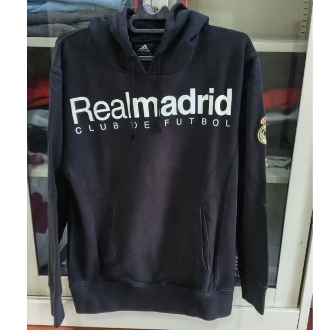 Hoodie Adi Real Madrid second