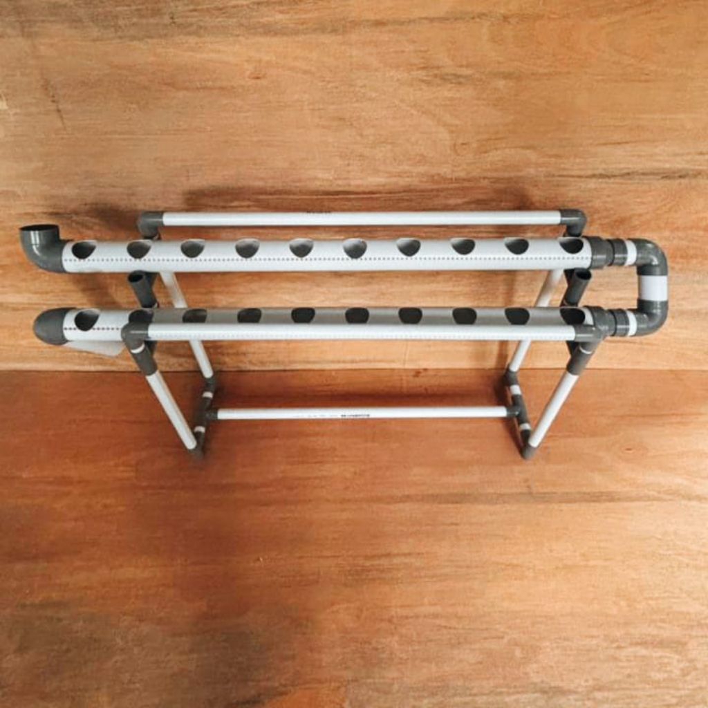 Paket Hidroponik Pipa Paralon 20 Lubang Semai