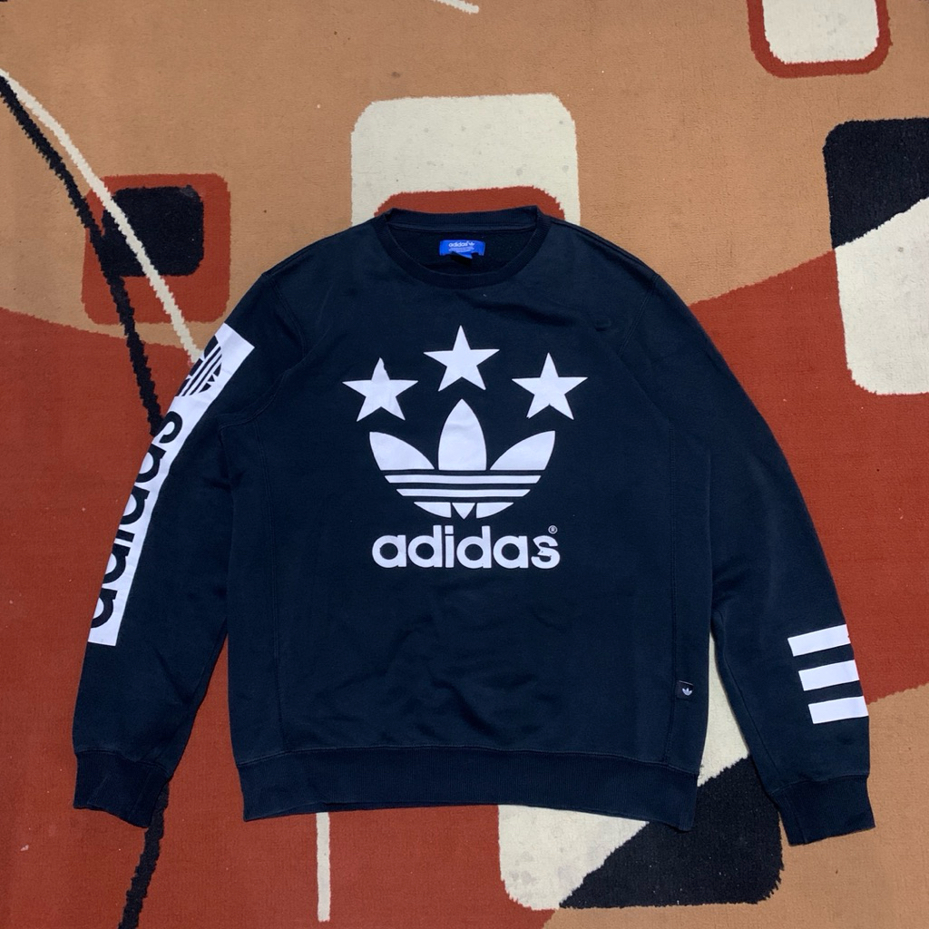 Crewneck Adidas Threefoil | Sweater Adidas