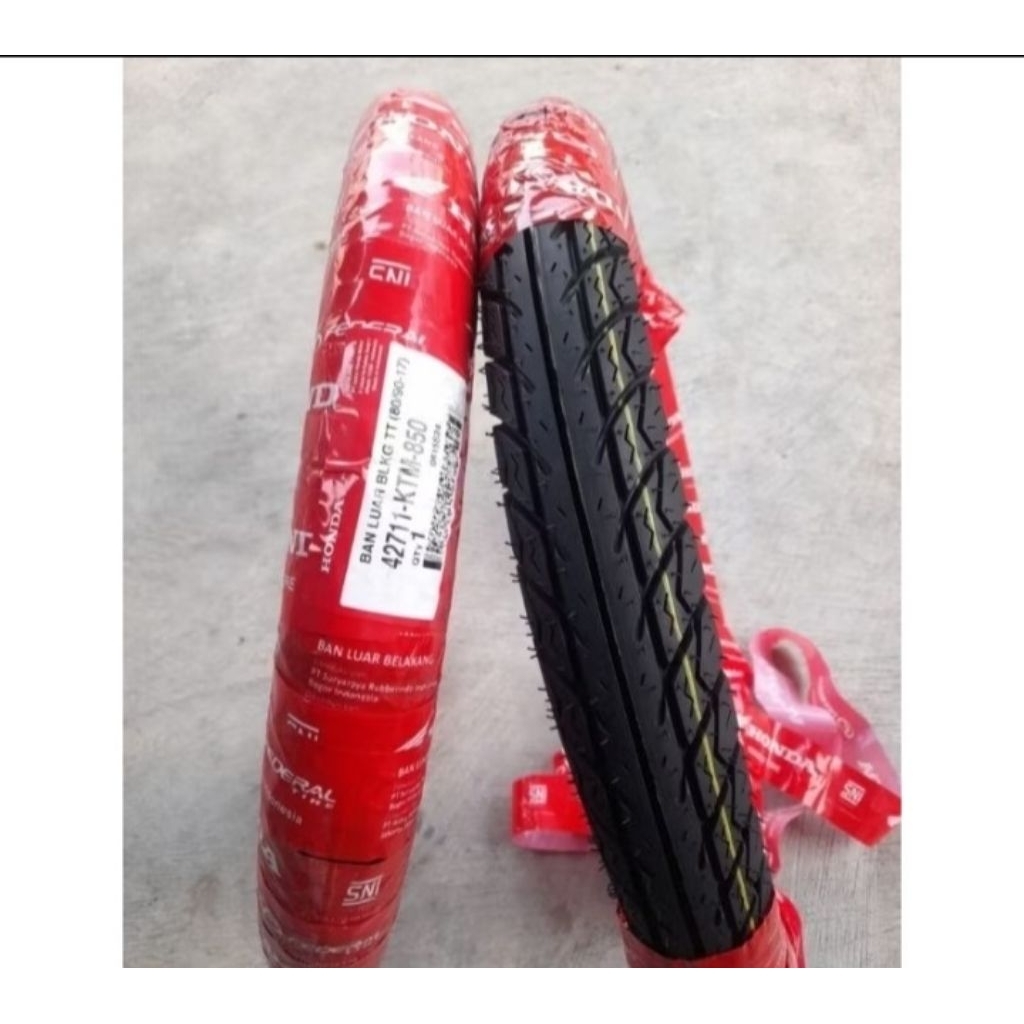 Ban Belakang Supra Revo Astrea Jupiter federal honda 80/90-17