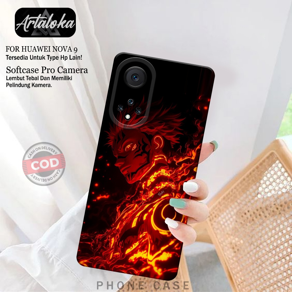 Case Hp Huawei Nova 9 Softcase Pro Camera Silikon Tpu Softcase Huawei Nova 9 Fashion Case Anime Case