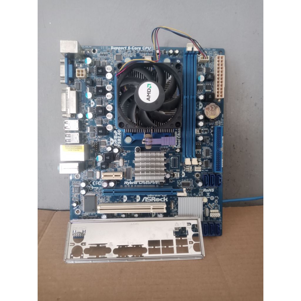 Paket motherboard AM3 Athlon 2 X4 635
