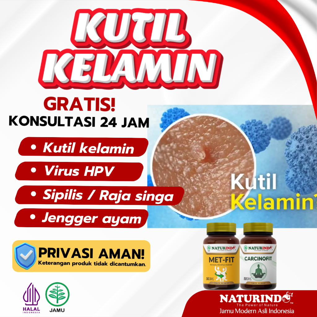 MET-FIT - NATURINDO Obat Herbal Kutil Kelamin Sipilis Raja Singa Merontokkan Kutil pada Kelamin