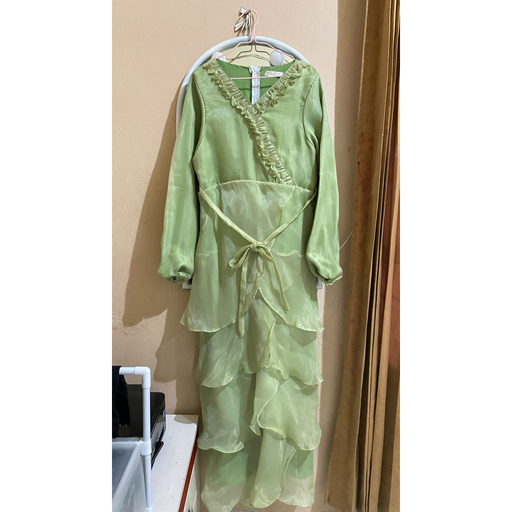 Fayetta Dress | Sage