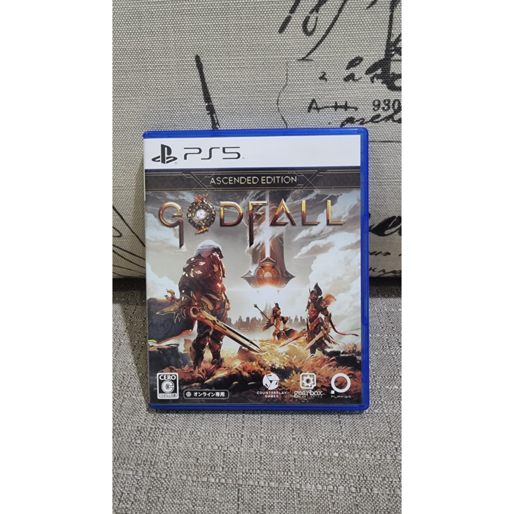 BD PS5 GODFALL second like new
