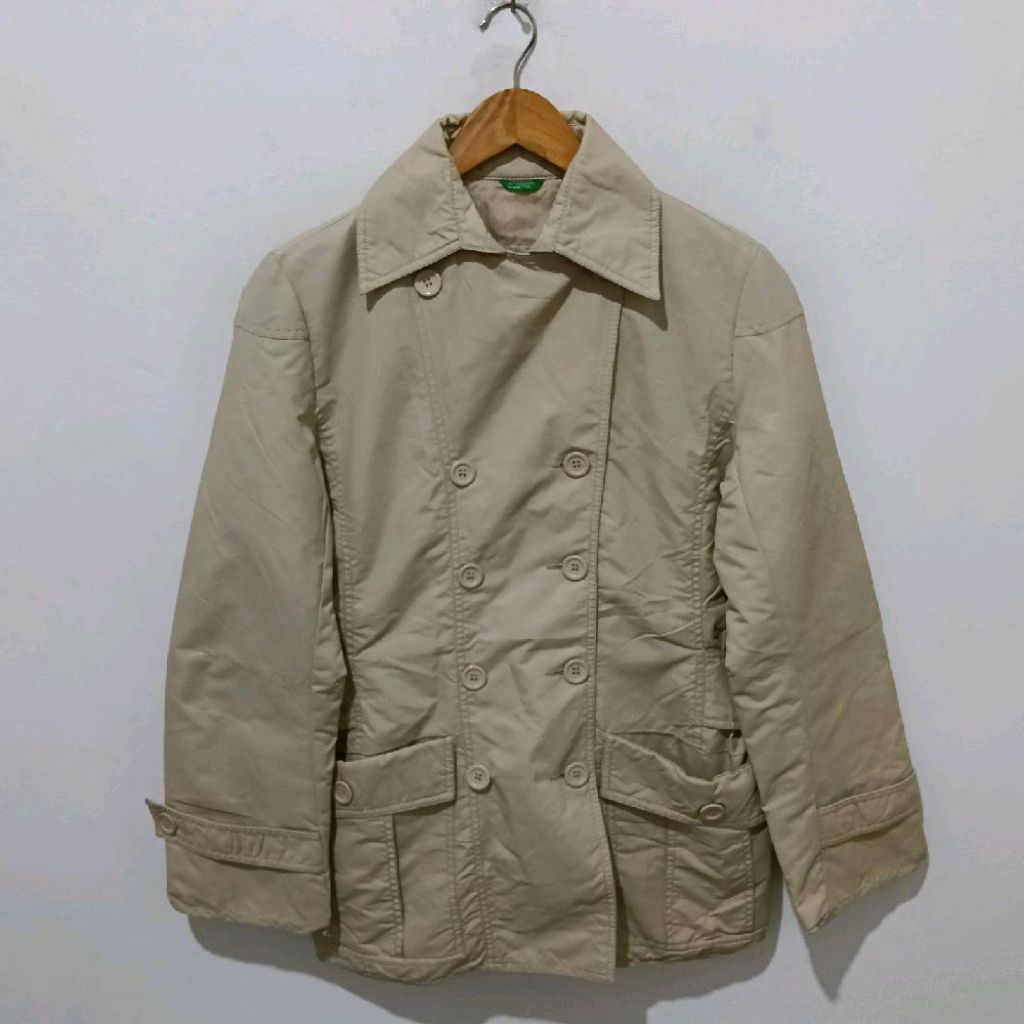 Vintage United Colors of Benetton Peacoat Jacket