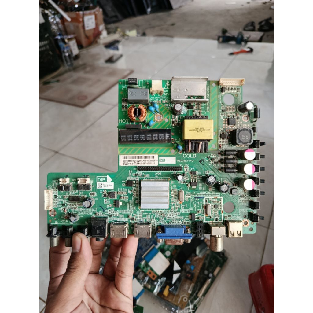 MB MOBO MAINBOARD MODULE MESIN TV DAEWOO DTV 32SI MB DAEWOO DTV32SI