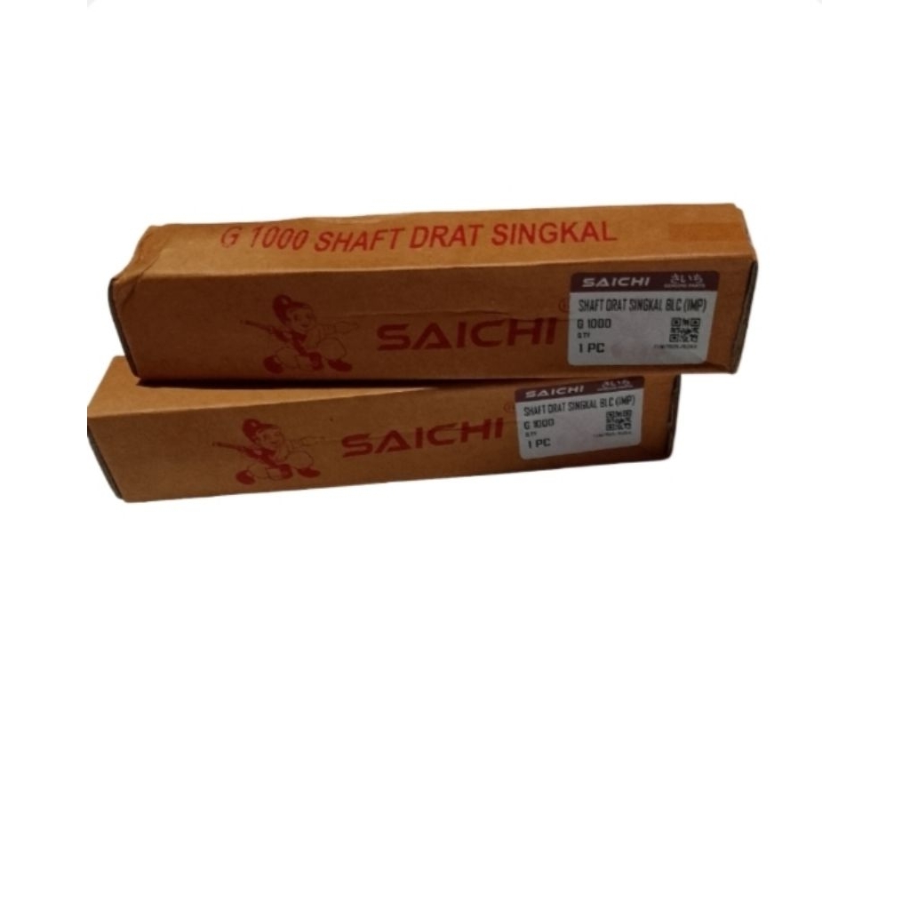 Saichi Drat Singkal Traktor G1000 Boxer Zeva Saichi / G1000 Shaft Drat Singkal