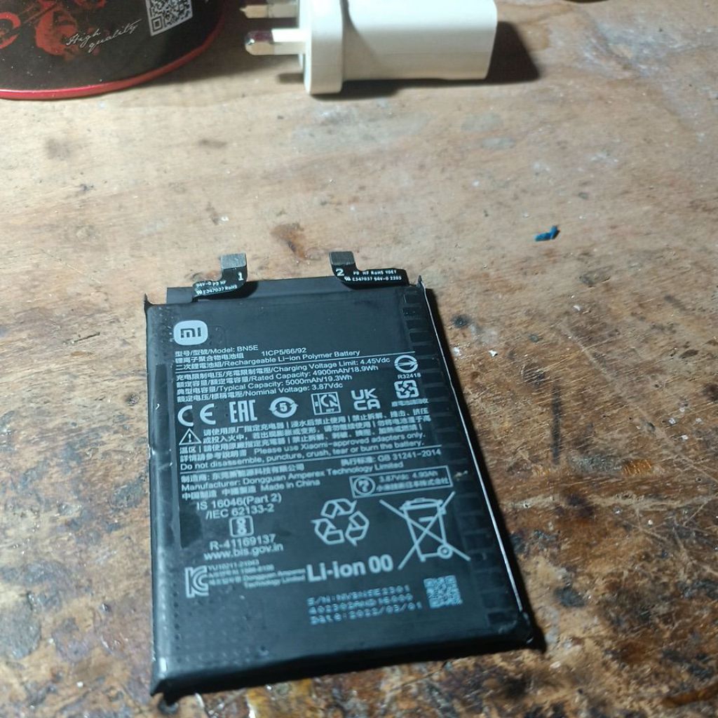 Batre redmi bn5e for redmi note 11 pro original copotan