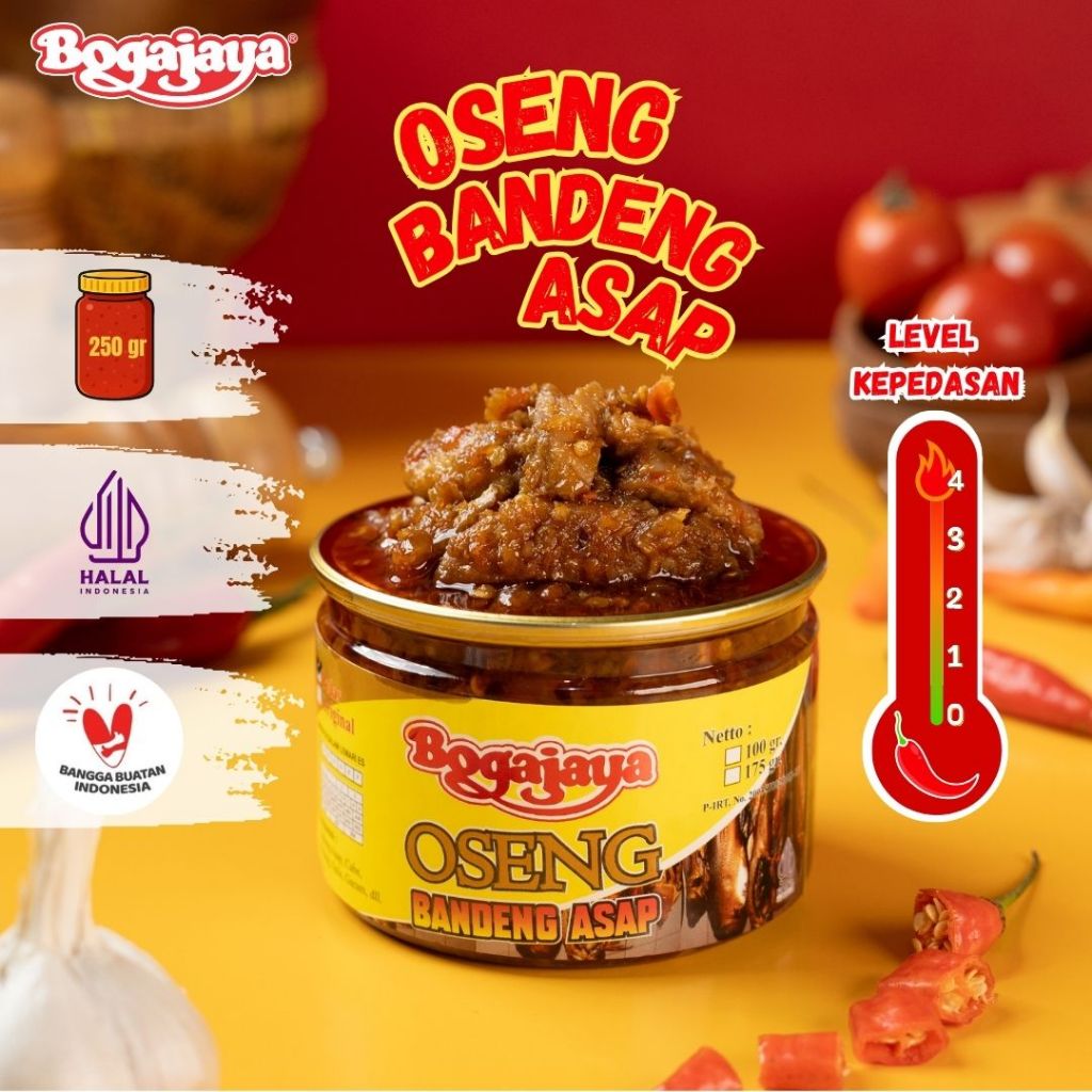 BOGAJAYA OSENG BANDENG ASAP 250GR