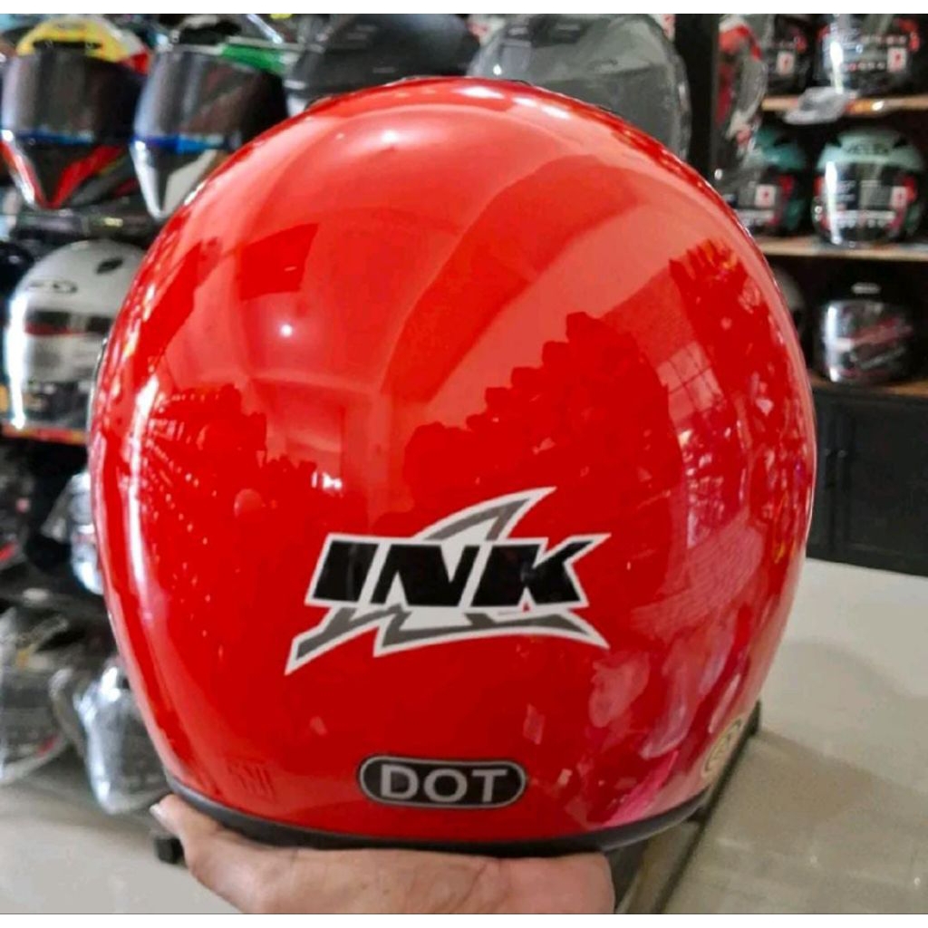 Helm Halfface Classik CX 390 Premium Quality - Ink Batman Malangan