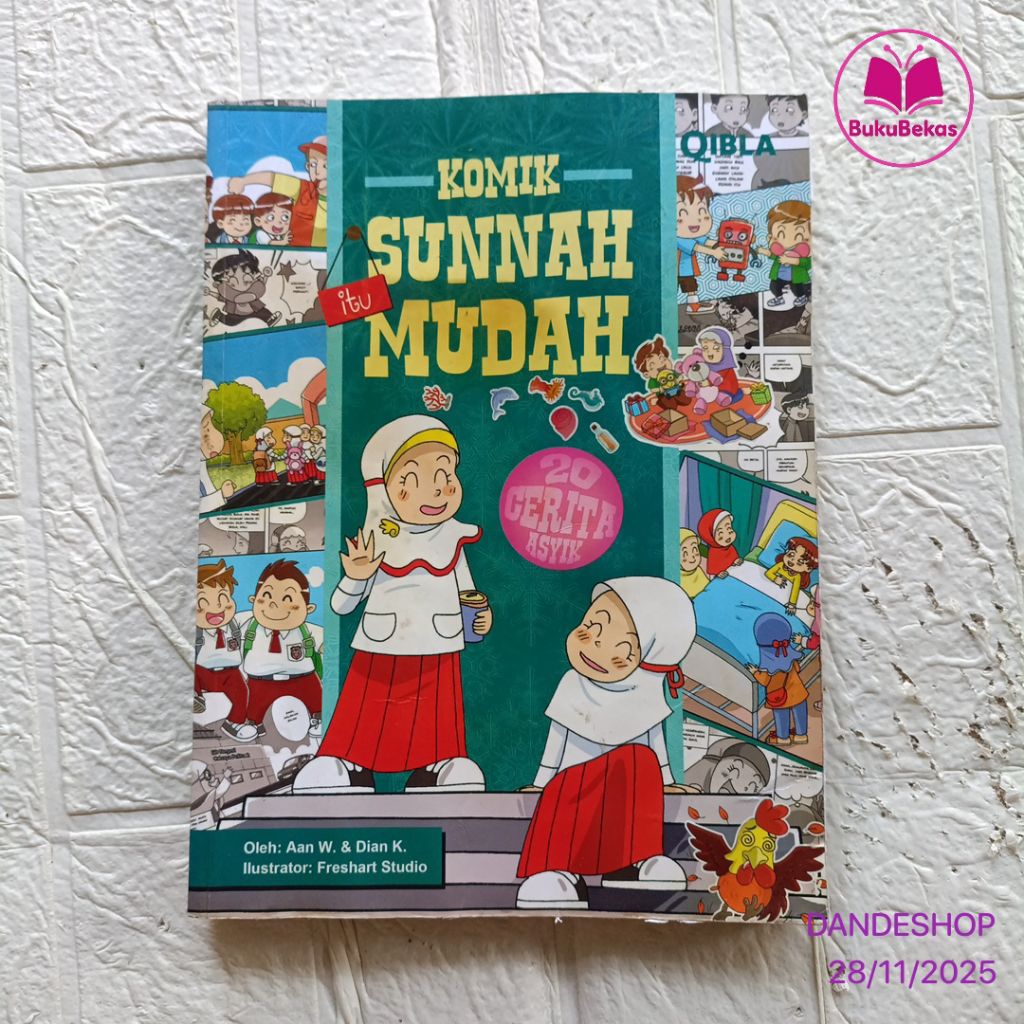 Komik Sunnah itu Mudah - 20 Cerita Asyik - Komik Anak Muslim Bekas Preloved Qibla