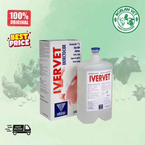 IVERVET 100 ml IVERVET OBAT GUDIK ECTO ENDO PARASIT