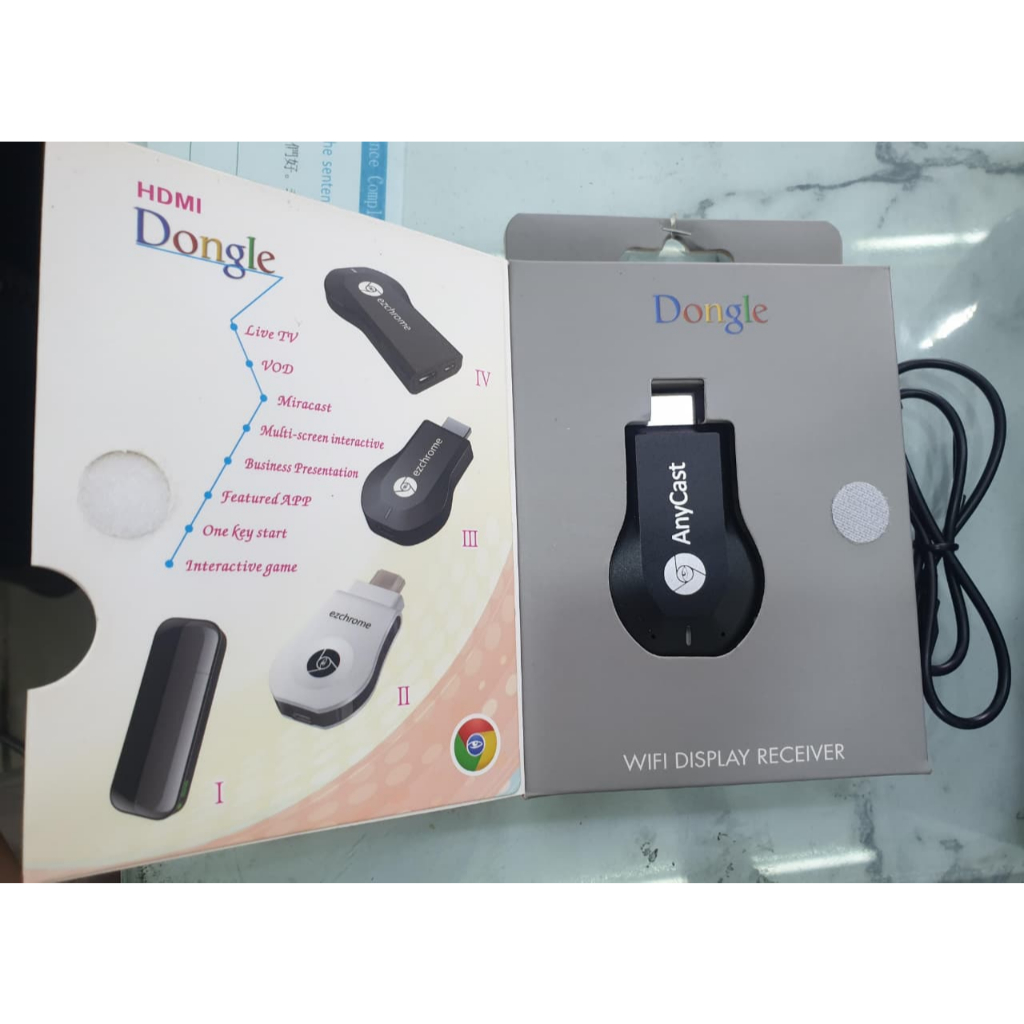 ANYCAST DONGLE WIFI DISPLAY RECEIVER TV / DONGLE WIFI
