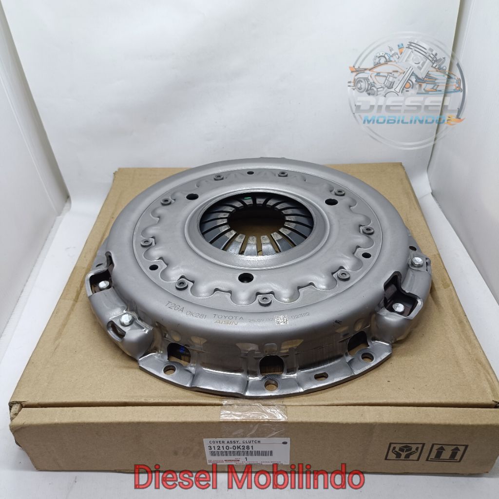 Dekrup Matahari Cover clutch Assy Toyota Hilux Revo Fortuner VRZ 2GD Asli 31210-0K281