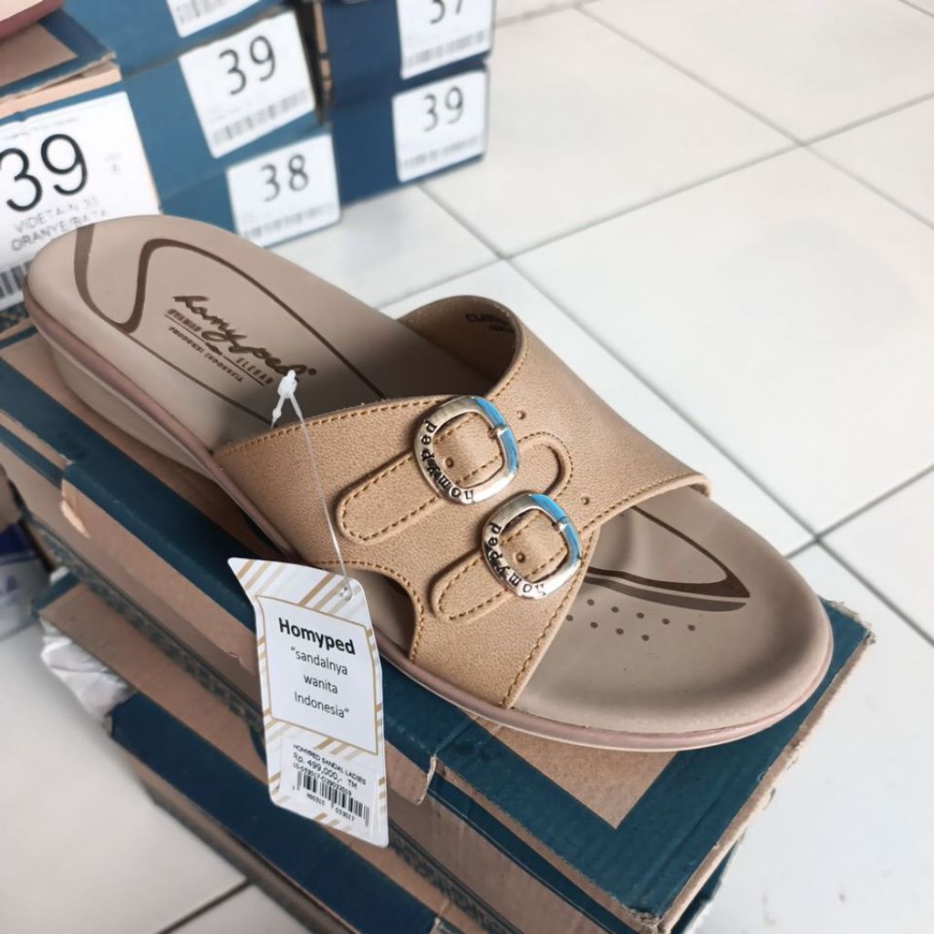 Homyped Clarisa n46 Sandal Slop Wanita Sandal Wanita Sandal Homyped Original