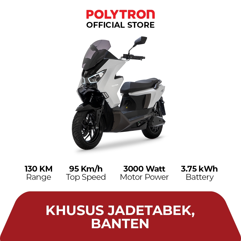 NEW PRODUCT POLYTRON FOX 350 - BATTERY AS SERVICE - ELECTRIC SEPEDA MOTOR LISTRIK - OTR JADETABEK -