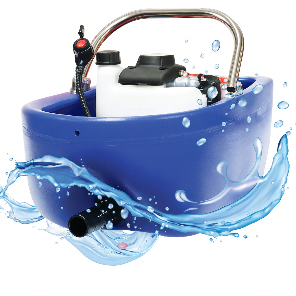 PROQUIP Mesin Floating Pump QFP415 / Pompa Air Ampung Floating Water Pump 4 TAK