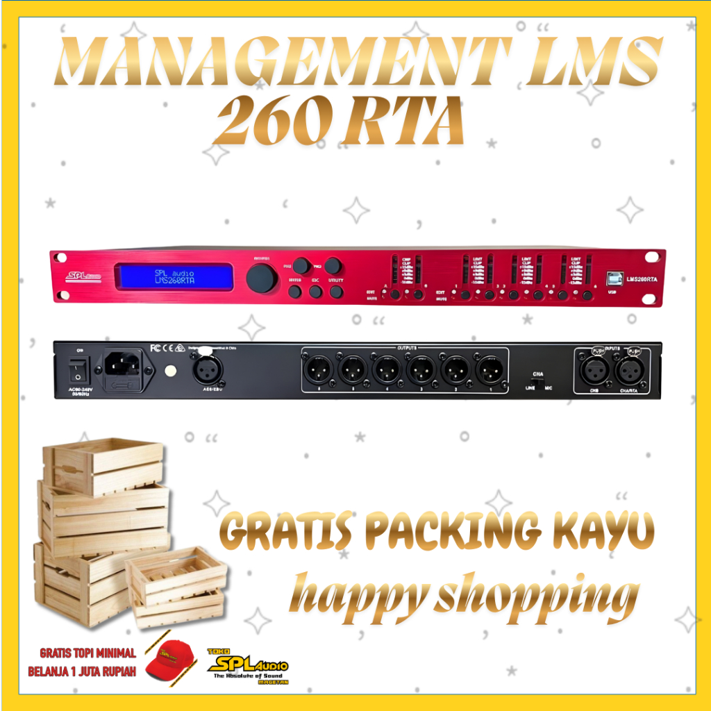 SPL Audio Speaker Management LMS 260 RTA