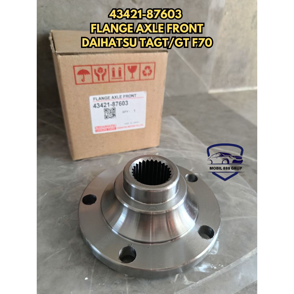 FLANGE AXLE FRONT DAIHATSU TAFT F70 HILINE - FLANGE AS RODA DEPAN 43421-87603
