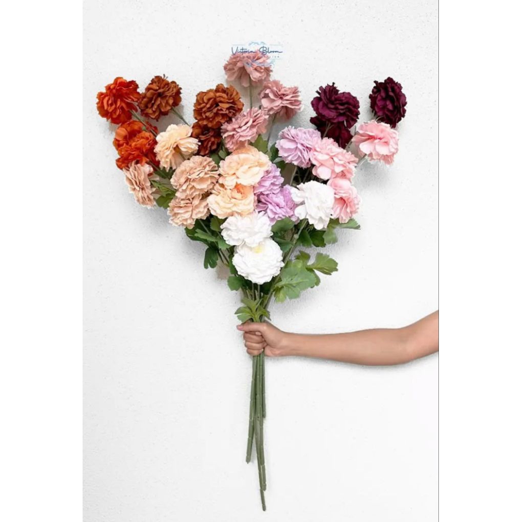 Bunga Artifical/Bunga Ranunculus/Bunga Grosir Murah/ Bunga Plastik