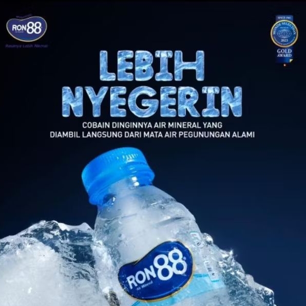 AIR MINUM RON88 CAP GELAS 200ML 1DUS ISI 48PCS