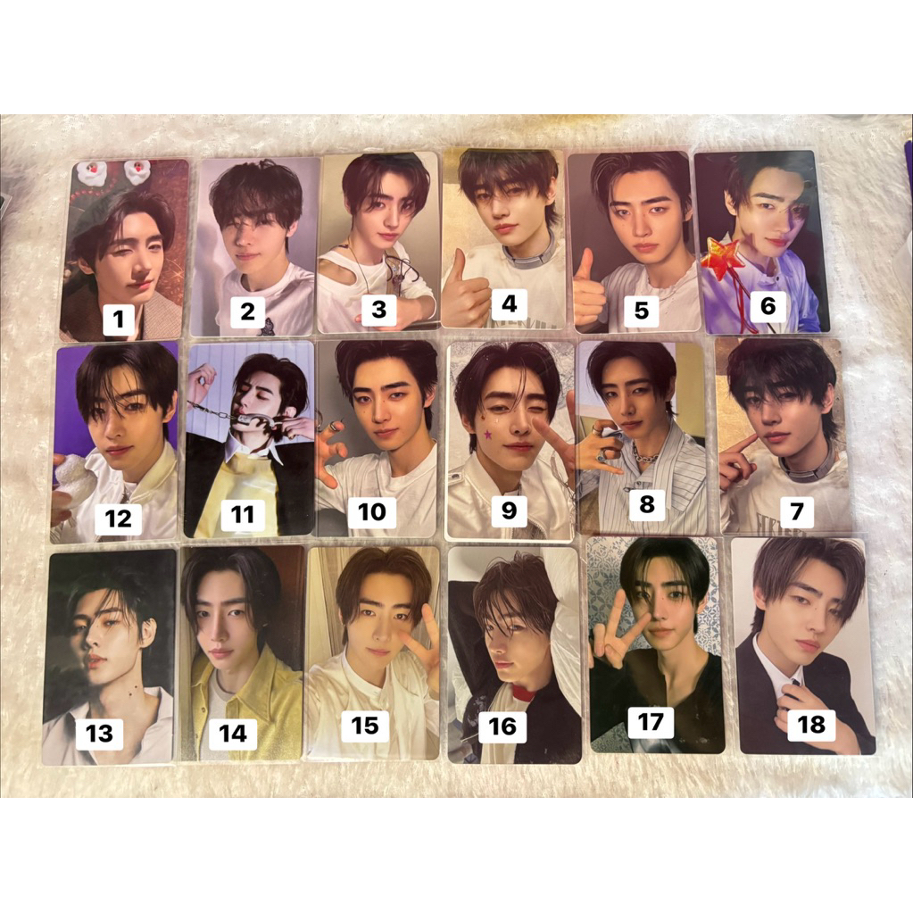 [FREE PC OFFICIAL] PHOTOCARD OFFICIAL ENHYPEN SUNGHOON ROMANCE UNTOLD DAYDREAM DESIRE UNLEASH OLIVE 