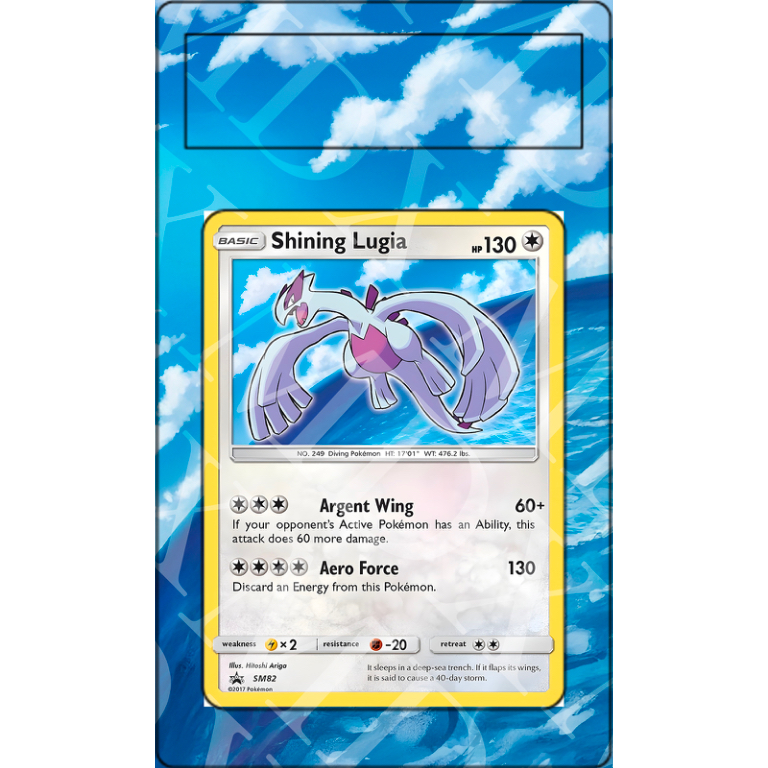 Shining Lugia #SM82 Pokemon Promo (Extended Art)