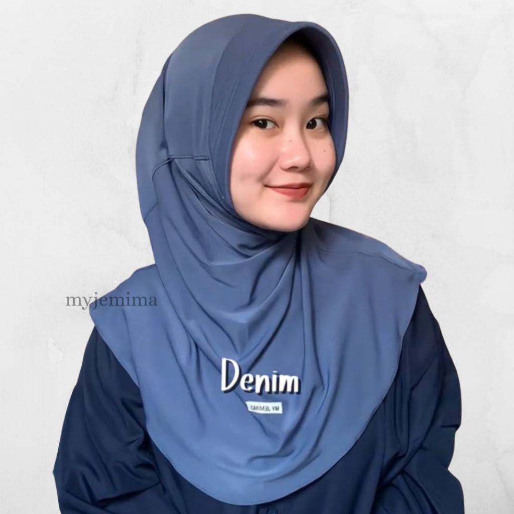 Faeyza Sport - Hijab Sport Pinguin Bergo Sport Oval Jilbab Olahraga