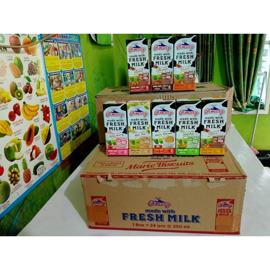 Susu UHT Cimory 250ml all varian rasa