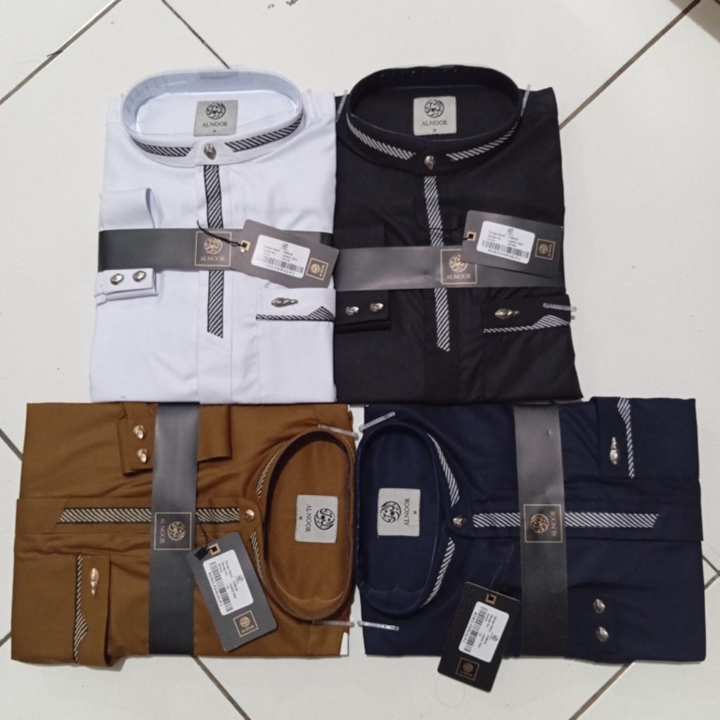 Baju Koko Premium Al Noor Kemko Kemeja Faruq