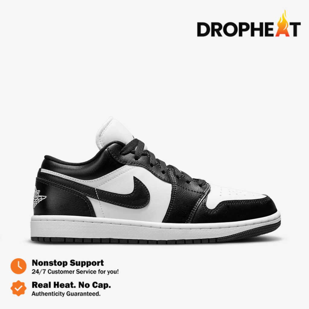 Nike Air Jordan 1 Low Panda Blackwhite White Black 2023 Authentic