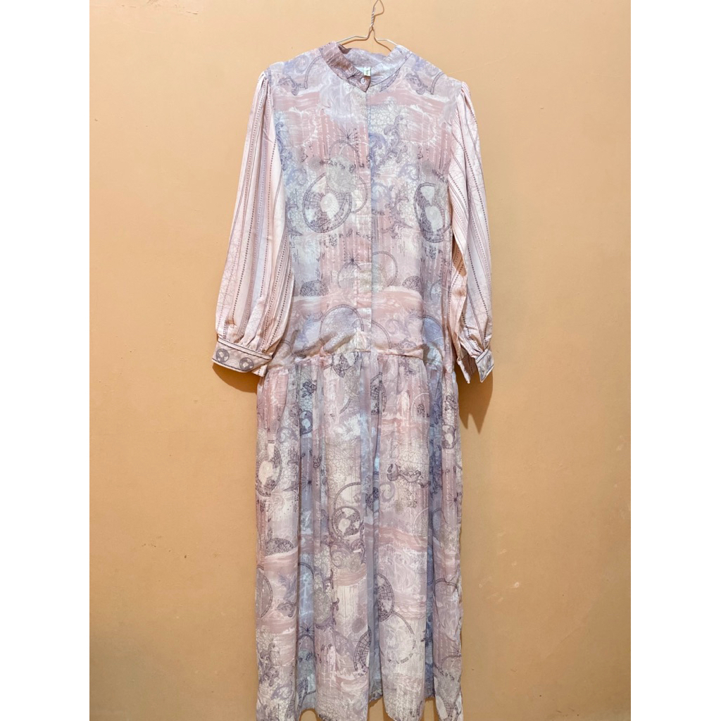 preloved dress vanilla hijab