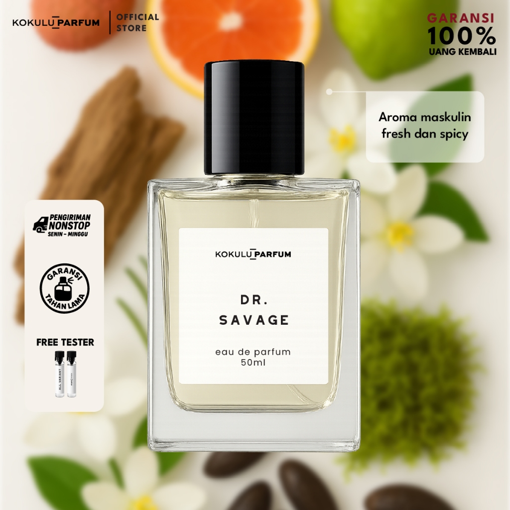 Kokulu Perfume Dr Savage - Minyak wangi Pria Best Seller