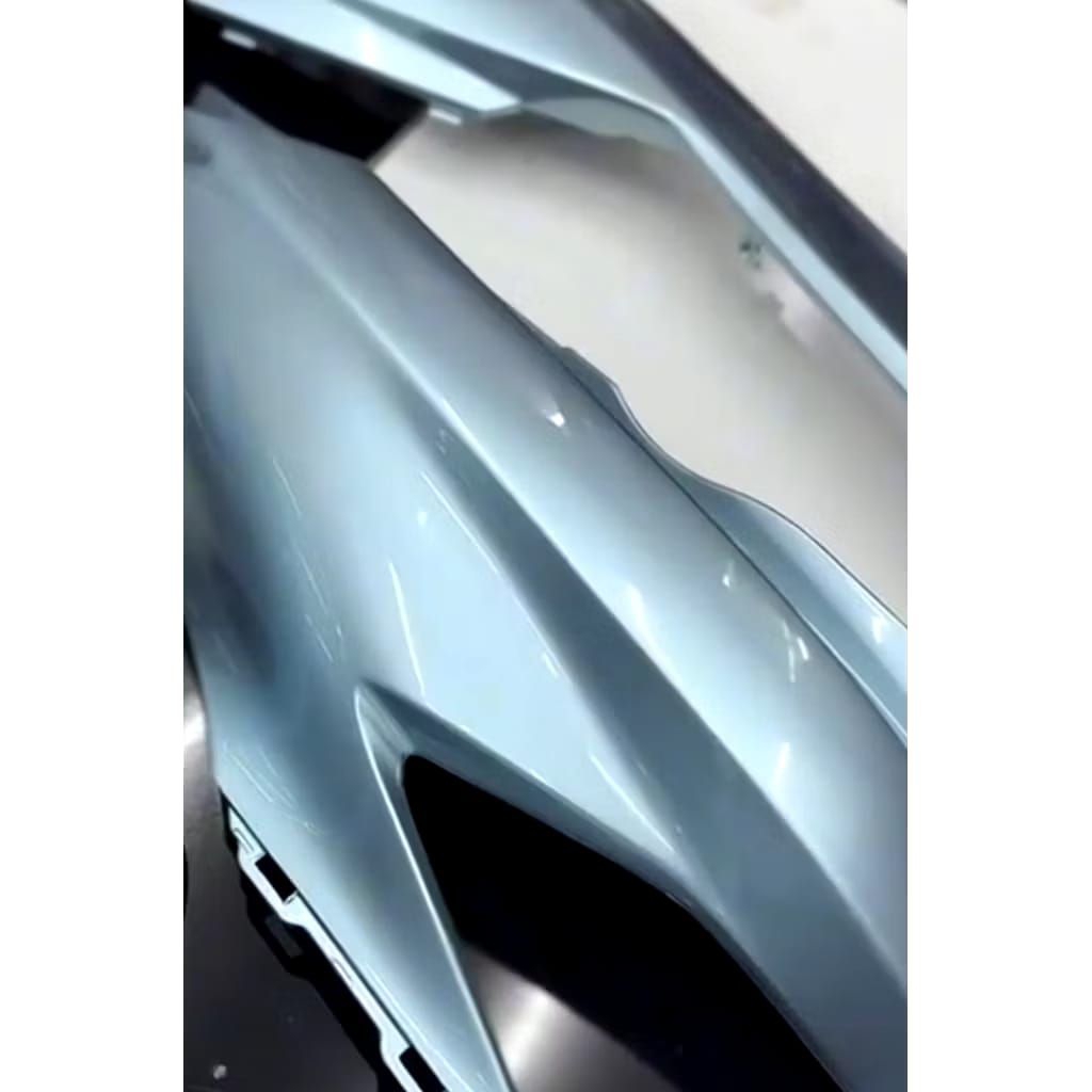 cat warna Terminator silver cat motor dan mobil PU berkualitas