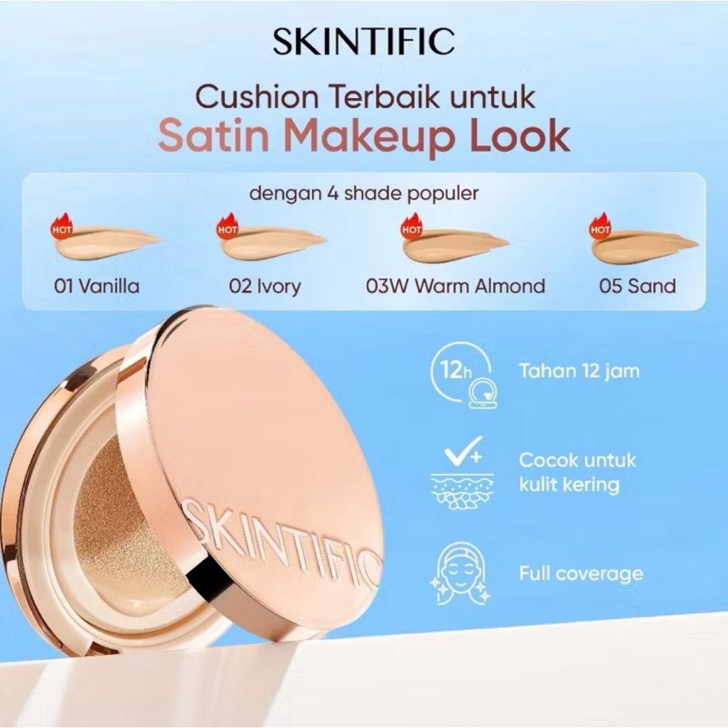 SKINTIFIC Cushion Cover All Perfect Cushion