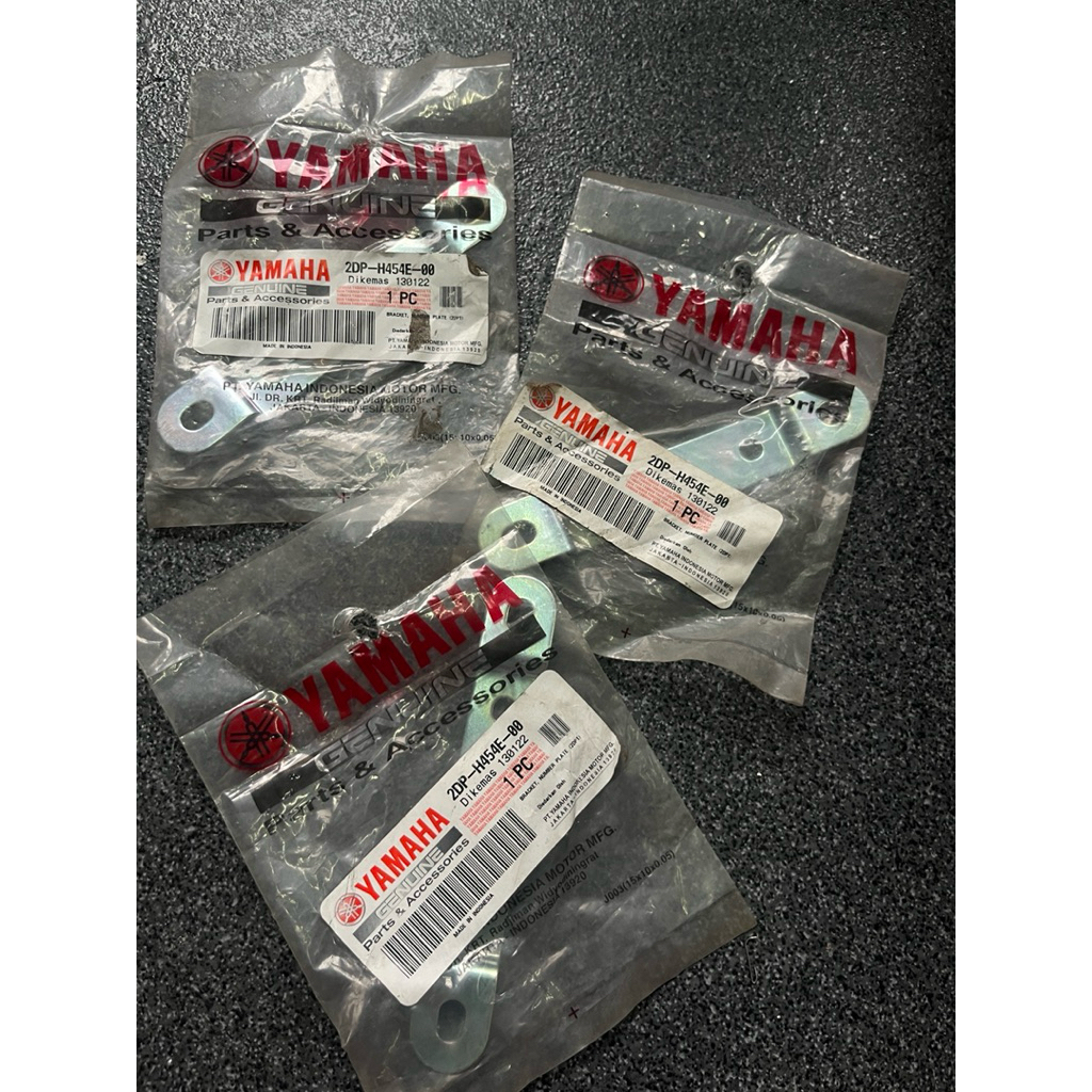 dudukan plat nomer depan nmax old original