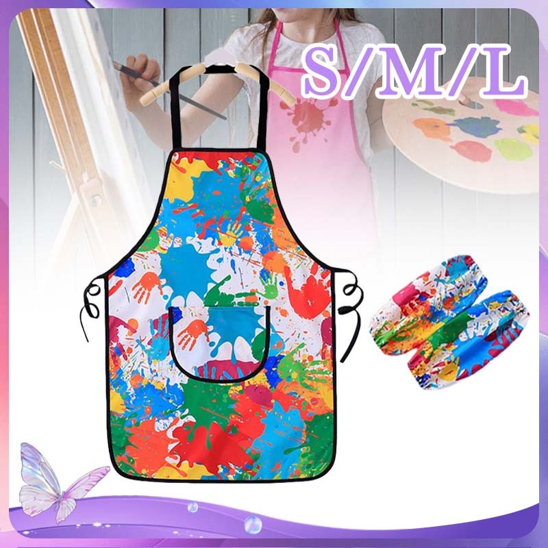 Melukis Dengan Kantong Apron Anak Untuk Melukis Apron Anak Lukis Celemek Lukis