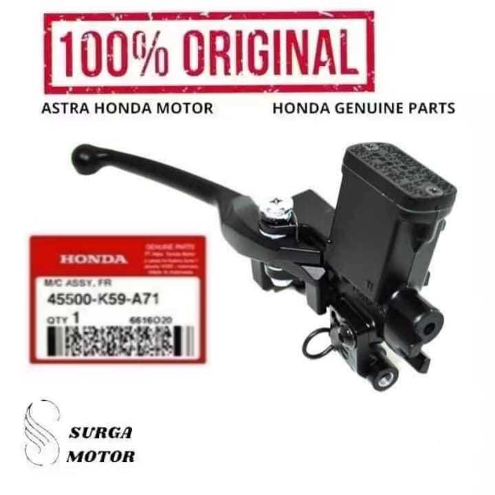 Master Rem Atas Rumah Minyak Rem Depan Motor Honda New Vario 150 eSP K59J CBS 125 K60R 45500K59A71 4